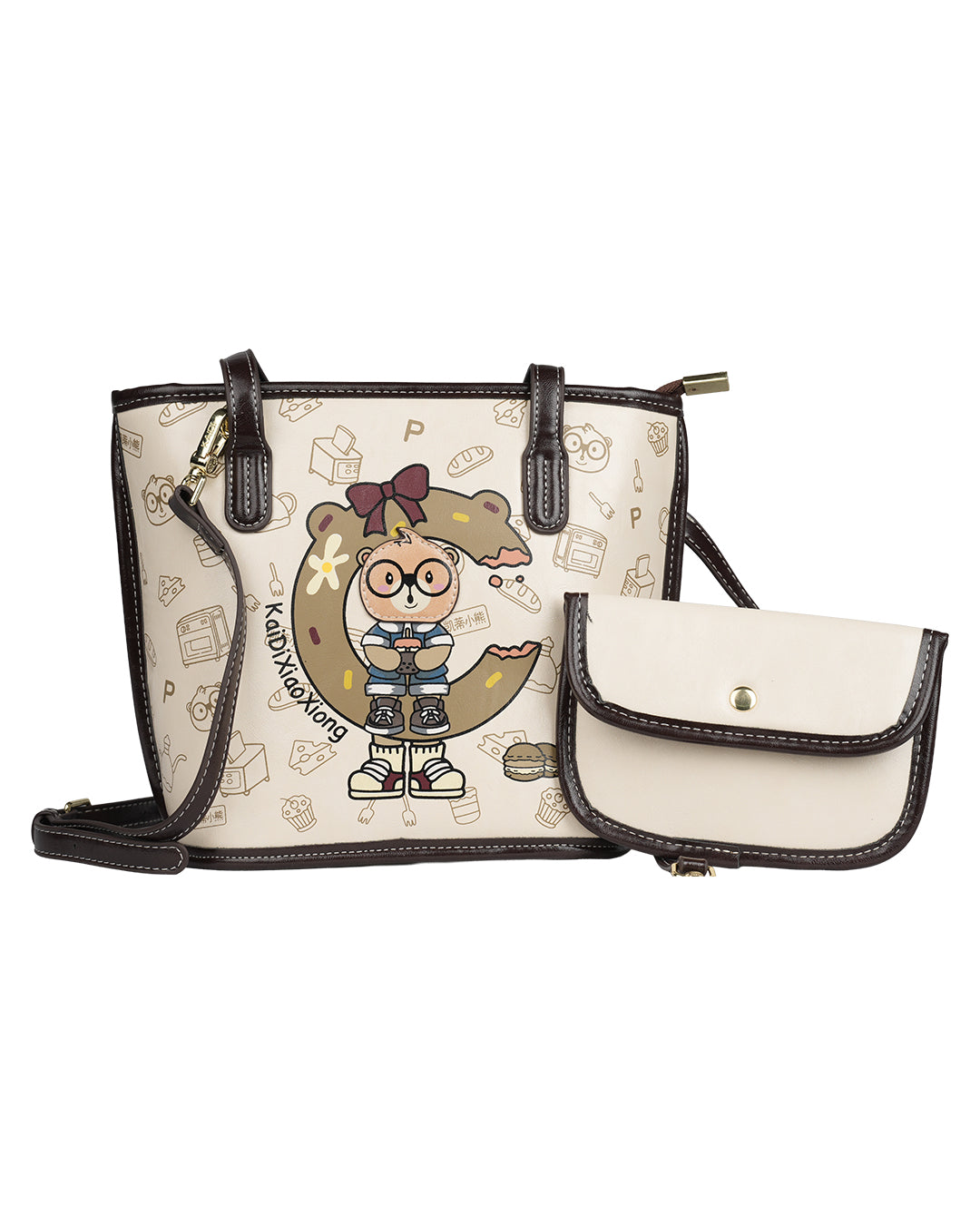 2 in 1 Bear sling Handbag | RR40