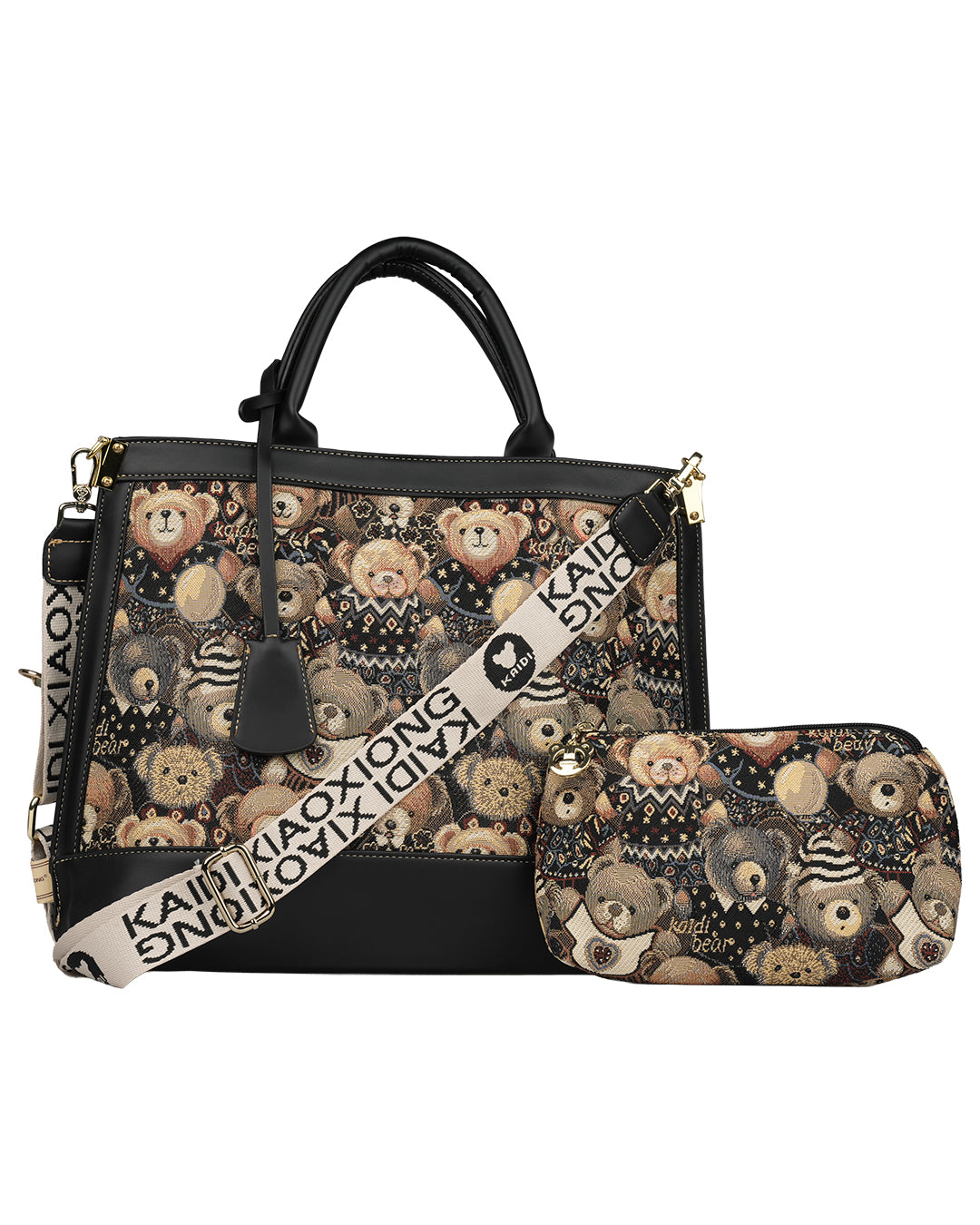 2 in 1 Bear sling Handbag | RR33