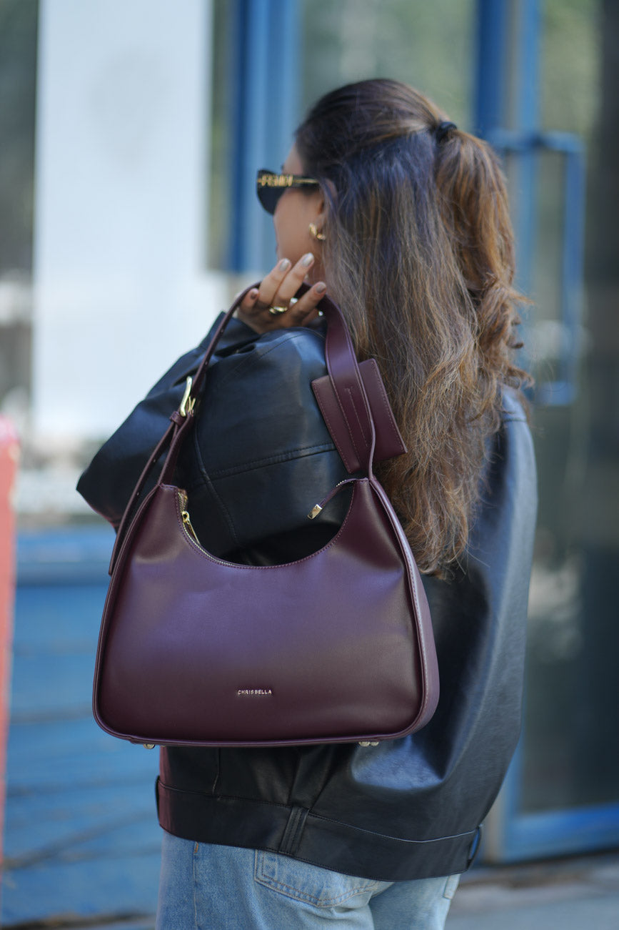 2 in 1  Hand bag with side Card Slot|RR17